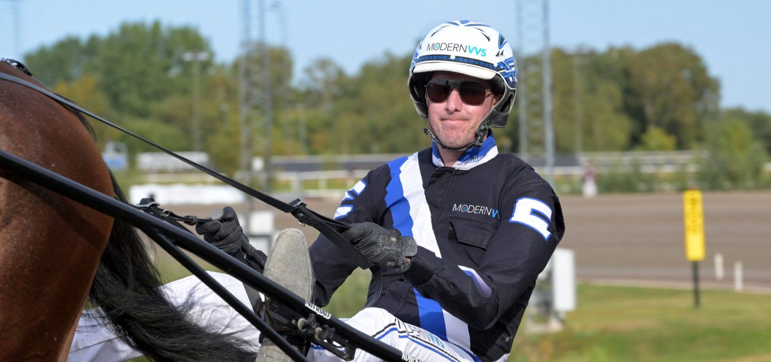 Christoffer Eriksson har måske en vinder i jackpot-omgangen på Åby lørdag
