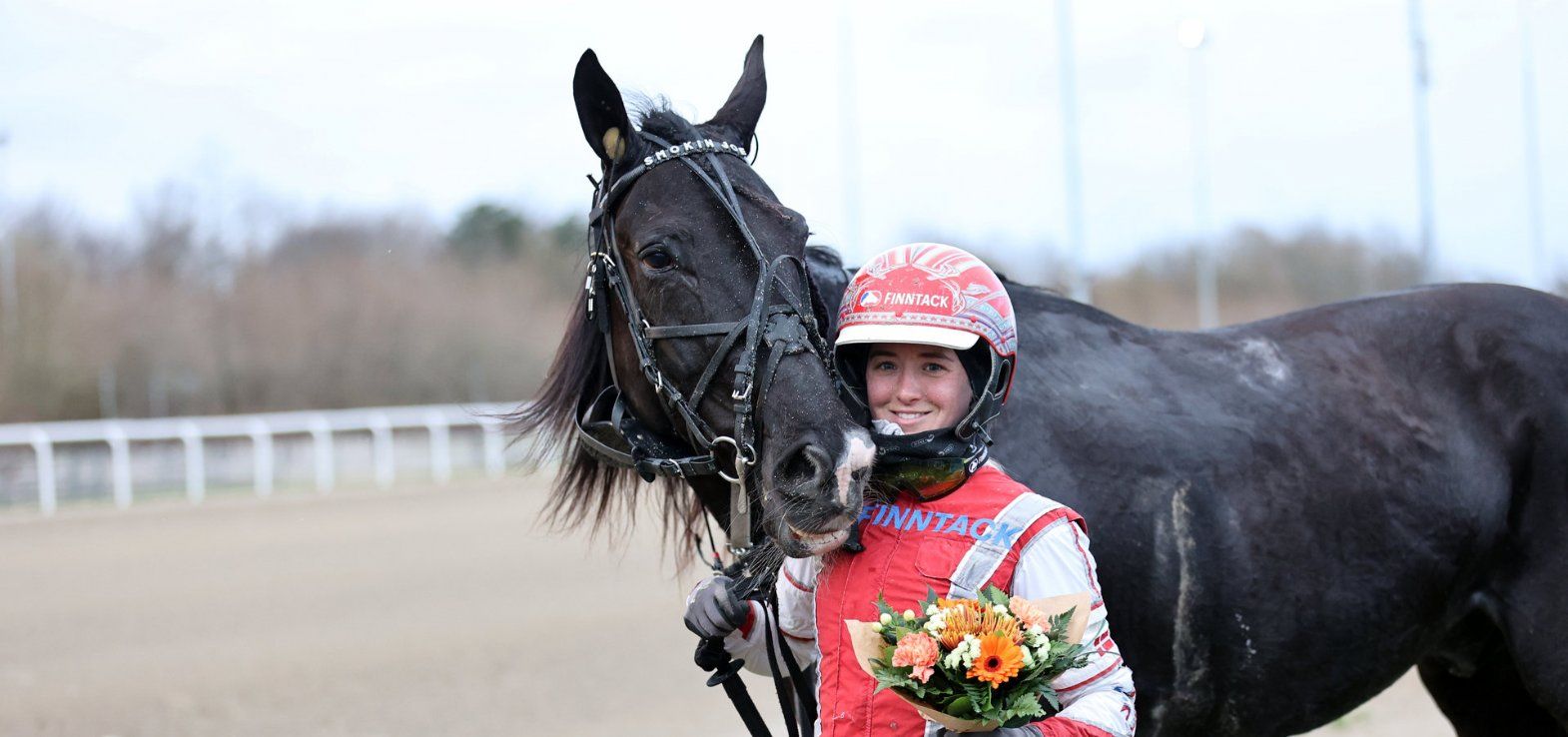 Smokin Joe og Michelle Mønster efter en sejr i Aalborg.