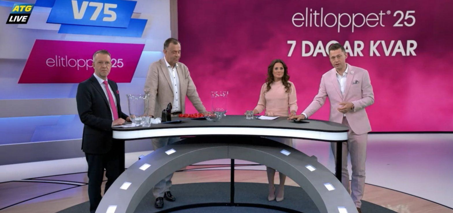 Lodtrækningen af de to heats til Elitloppet er netop foretaget på ATG Live.