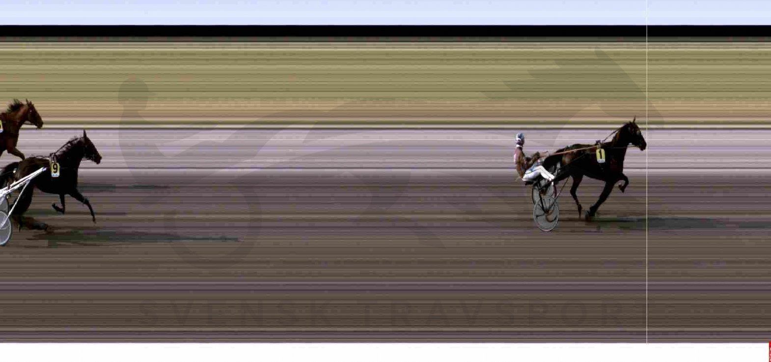 Pure Hurricane var (næsten) alene på målfotoet trods 100m galop.