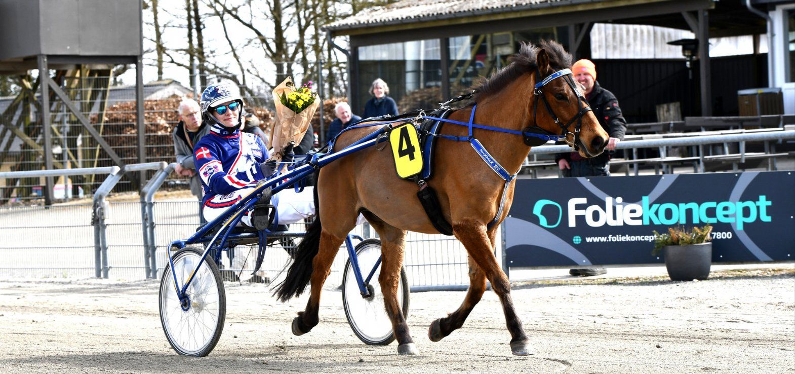 Sofie Pihl ved en tidligere sejr i Skive.