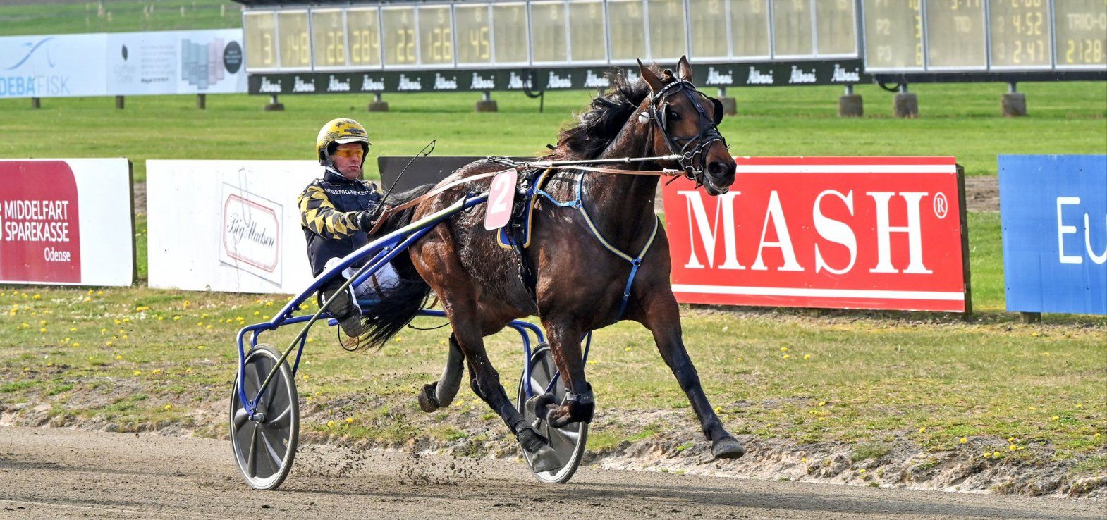 Henrik Will ved en tidligere sejr i Odense.