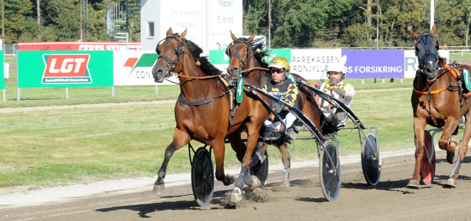 Birger Jørgensen vandt med Kopper Dust i fredags i Aarhus, og det var samtidig kuskesejr nummer 100 i denne sæson.