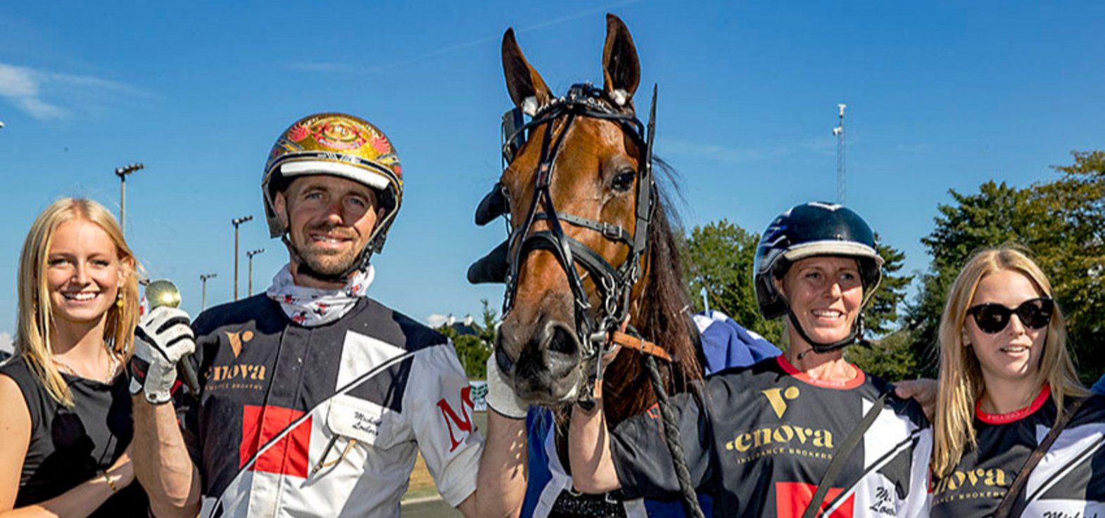 Aarhus-træner Michael Lønborg efter sejren i Derby Consolation med Karat C N.