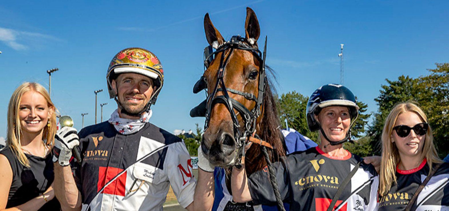 Aarhus-træner Michael Lønborg efter sejren i Derby Consolation med Karat C N.