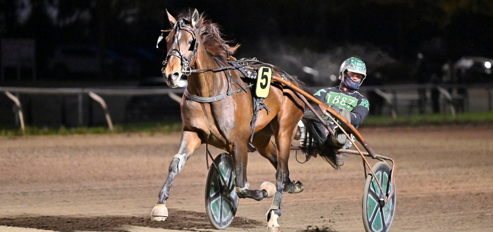 Livin´´ On The Edge ved sejren senest i Odense. Lørdag kan den vinde igen i Aalborg.