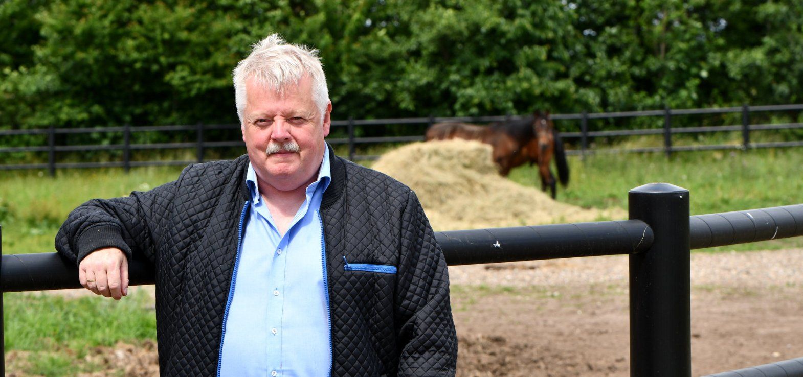 Kim Kærslund er valgt som den første formand for den nystiftede hesteejerforening, som endnu ikke har et navn.