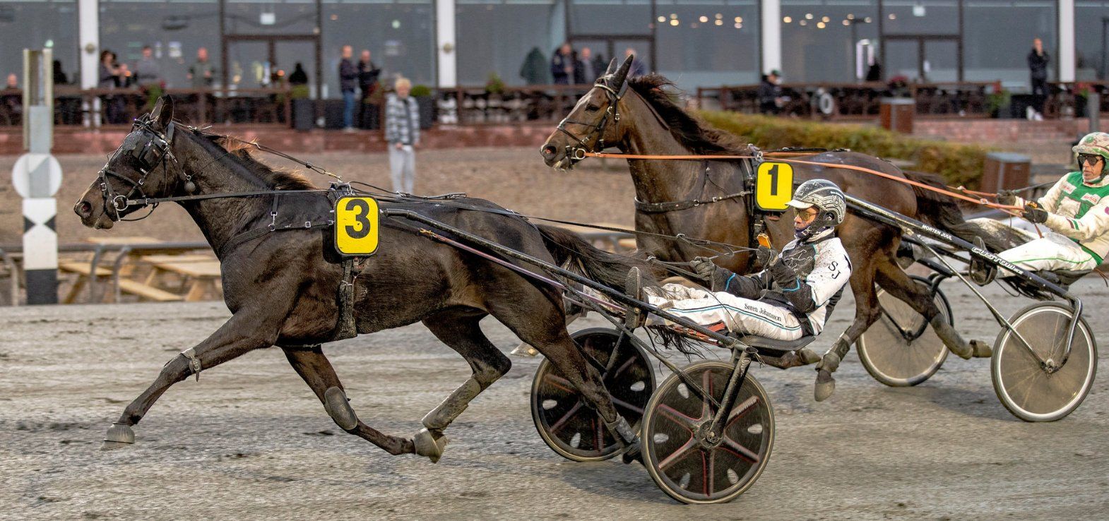 Borups Atlas med Søren Johansson ved en tidligere sejr på Lunden.