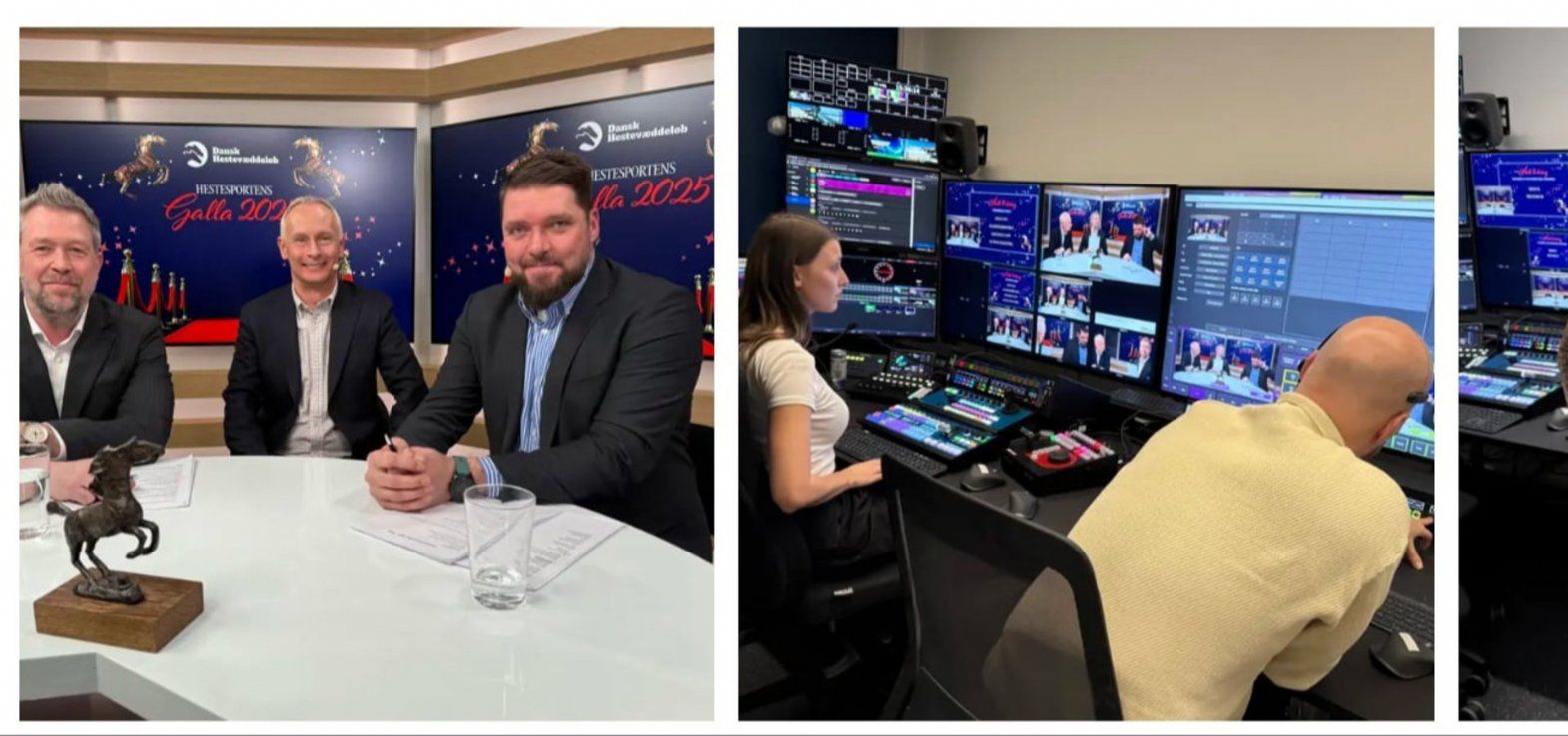 Claus Juncker og Nicholas Cordrey er i studiet sammen med Bet25-medarbejderen Thomas Boye.