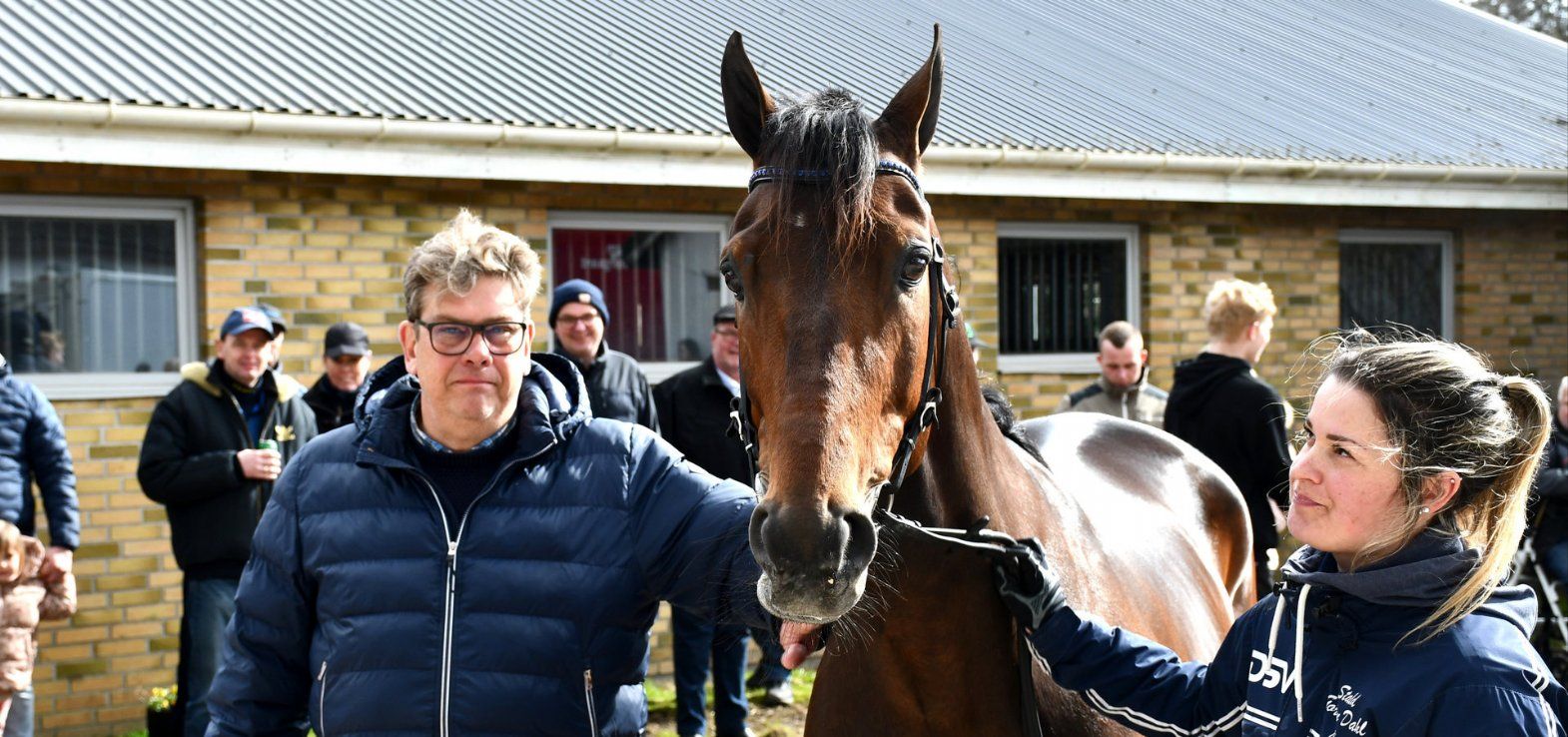 Keld Gregersen, Stutteri Disney, sammen med sin derbyvinder Dumbo.