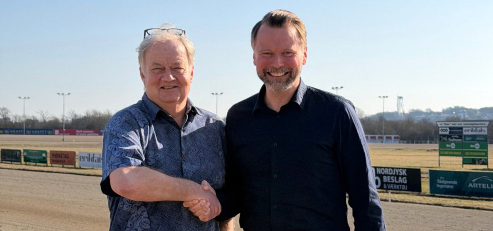 Lars Hellerup, Aalborg Væddeløbsbane, og Lasse Rich Henningsen, Aalborg Live