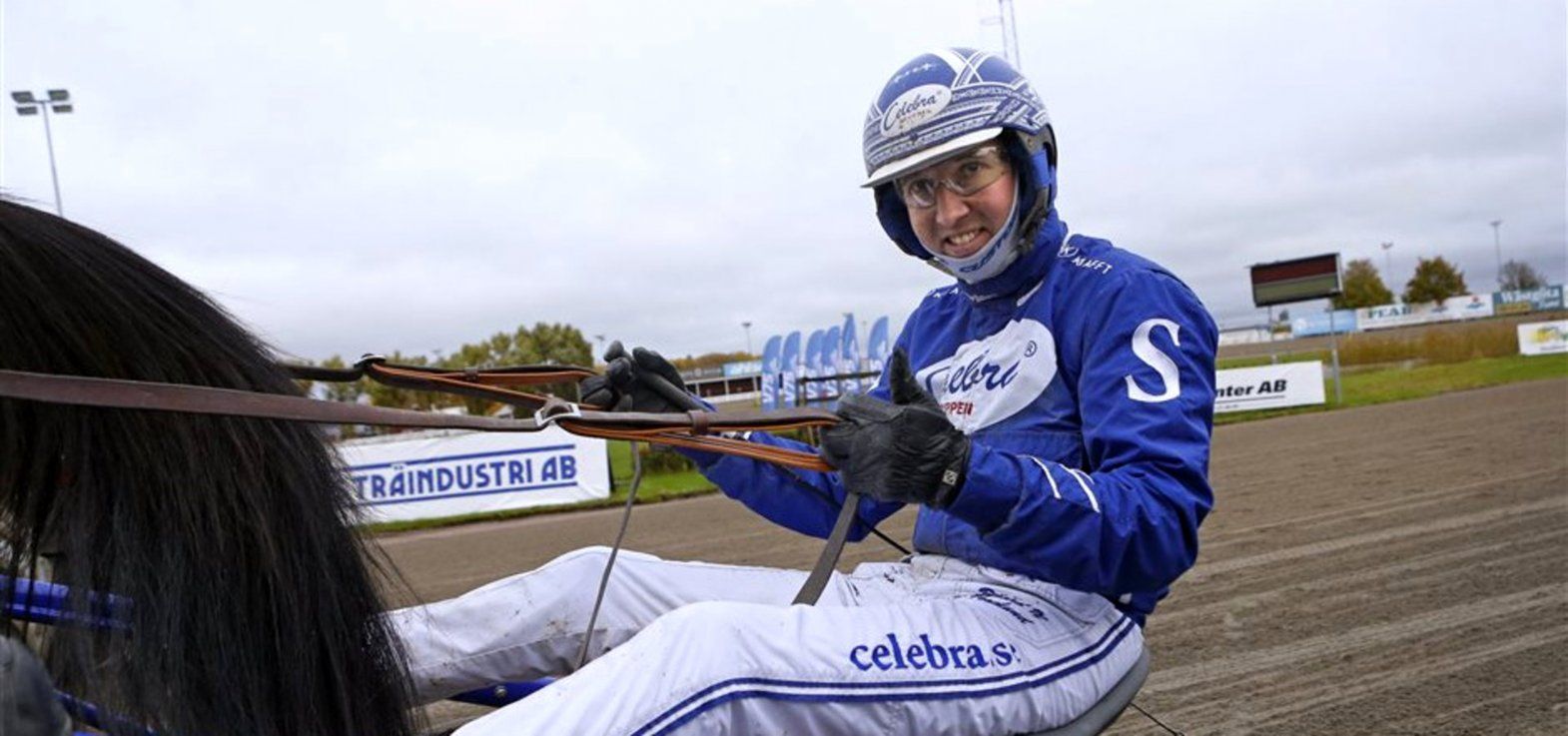 Rikard N. Skoglund efter endnu en sejr.
