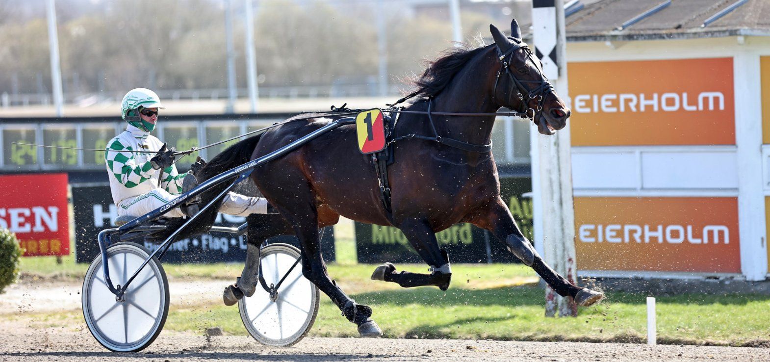 Extreme var i prøveløb 2. Påskedag i Aalborg.