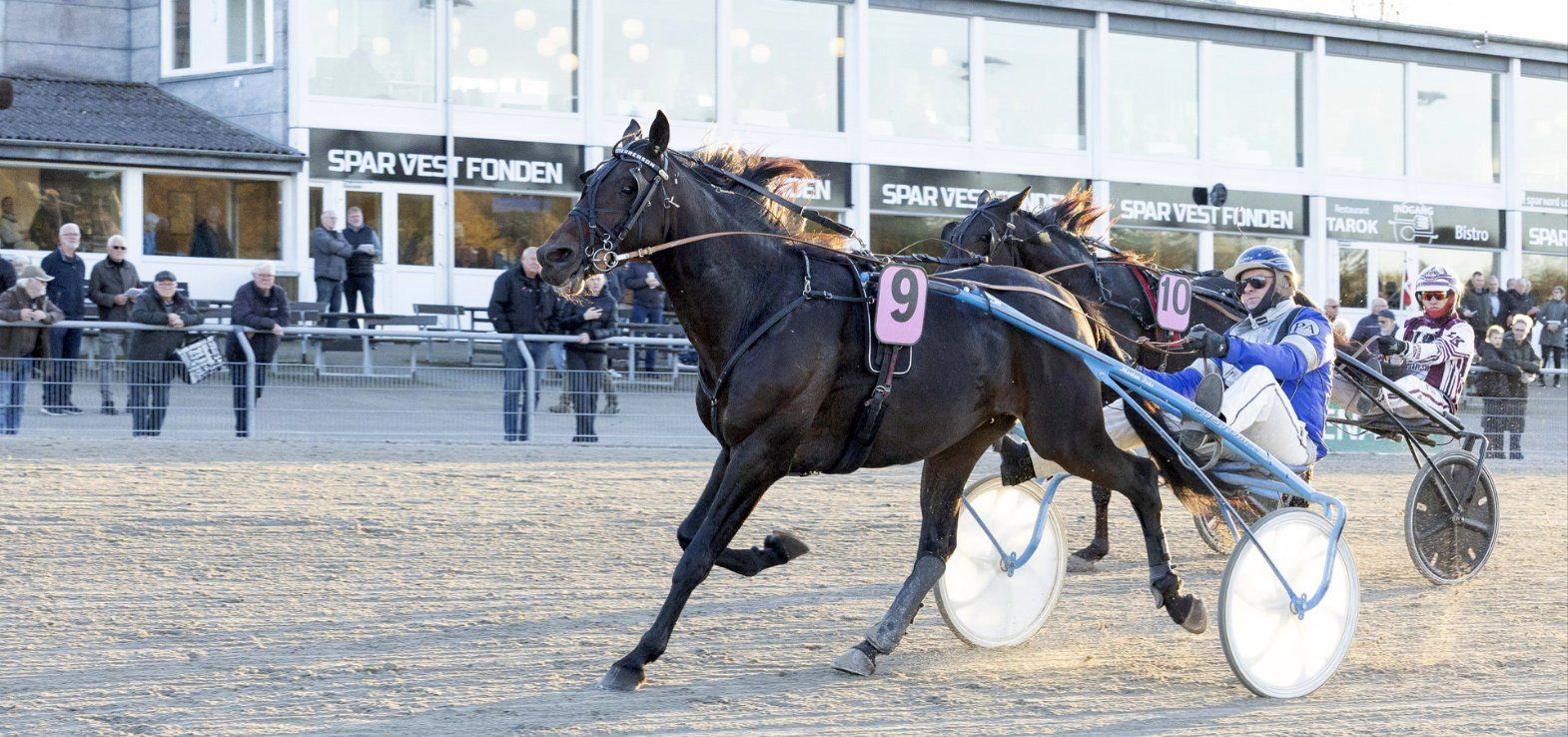 Justgivemeareason og Peter Ømark Andersen ved en sejr på hjemmebanen i Skive.