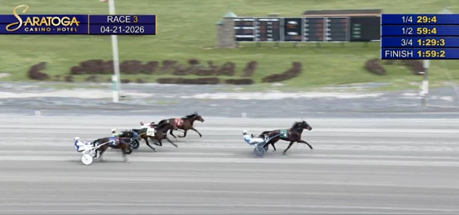 Der var god luft ned til de øvrige, da Kanon Laser vandt i Saratoga i nat dansk tid.