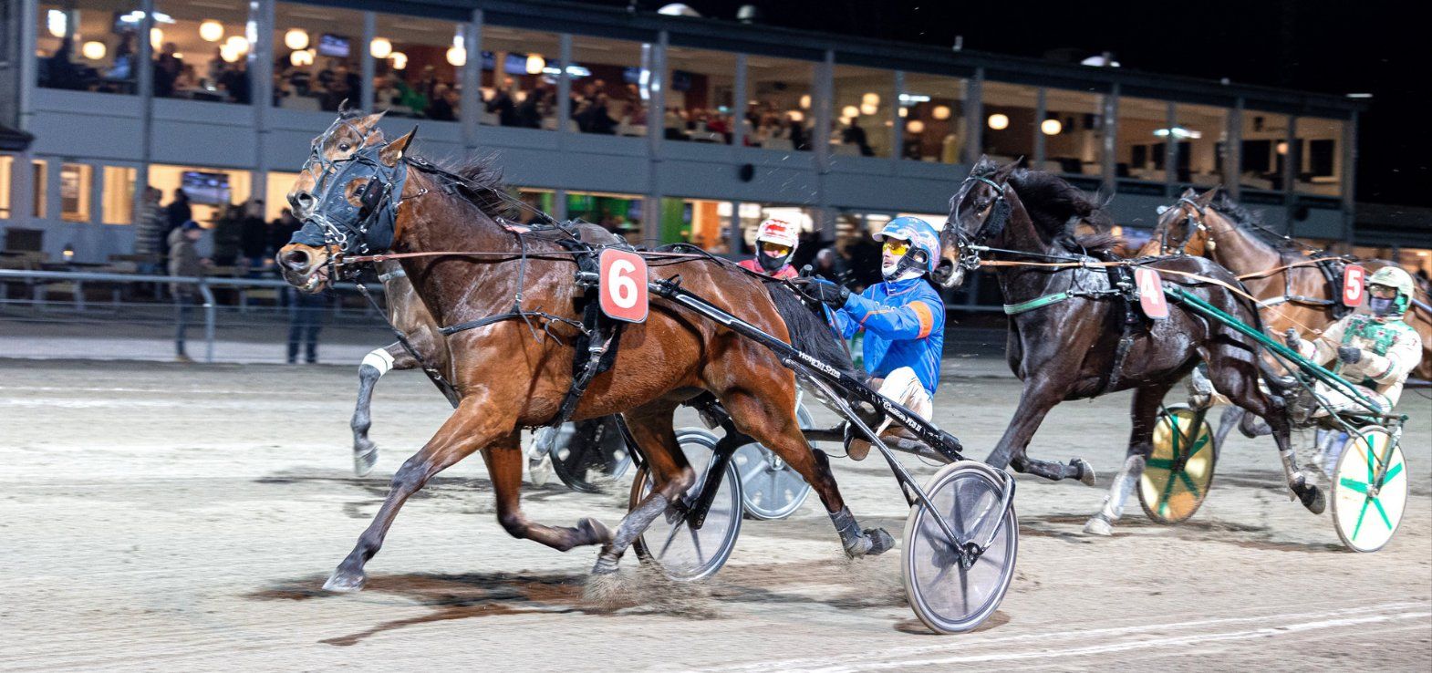Daniel Autriche ved en af sine mange sejre sammen med Rolf Jørgensen.