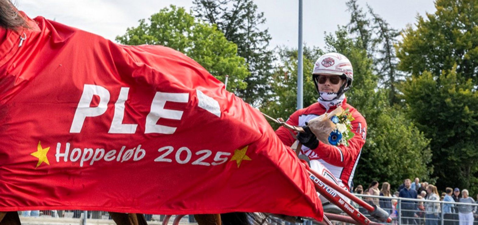 Mads Petersen ved en tidligere sejr på Bornholm med Hejdi Hovmand.