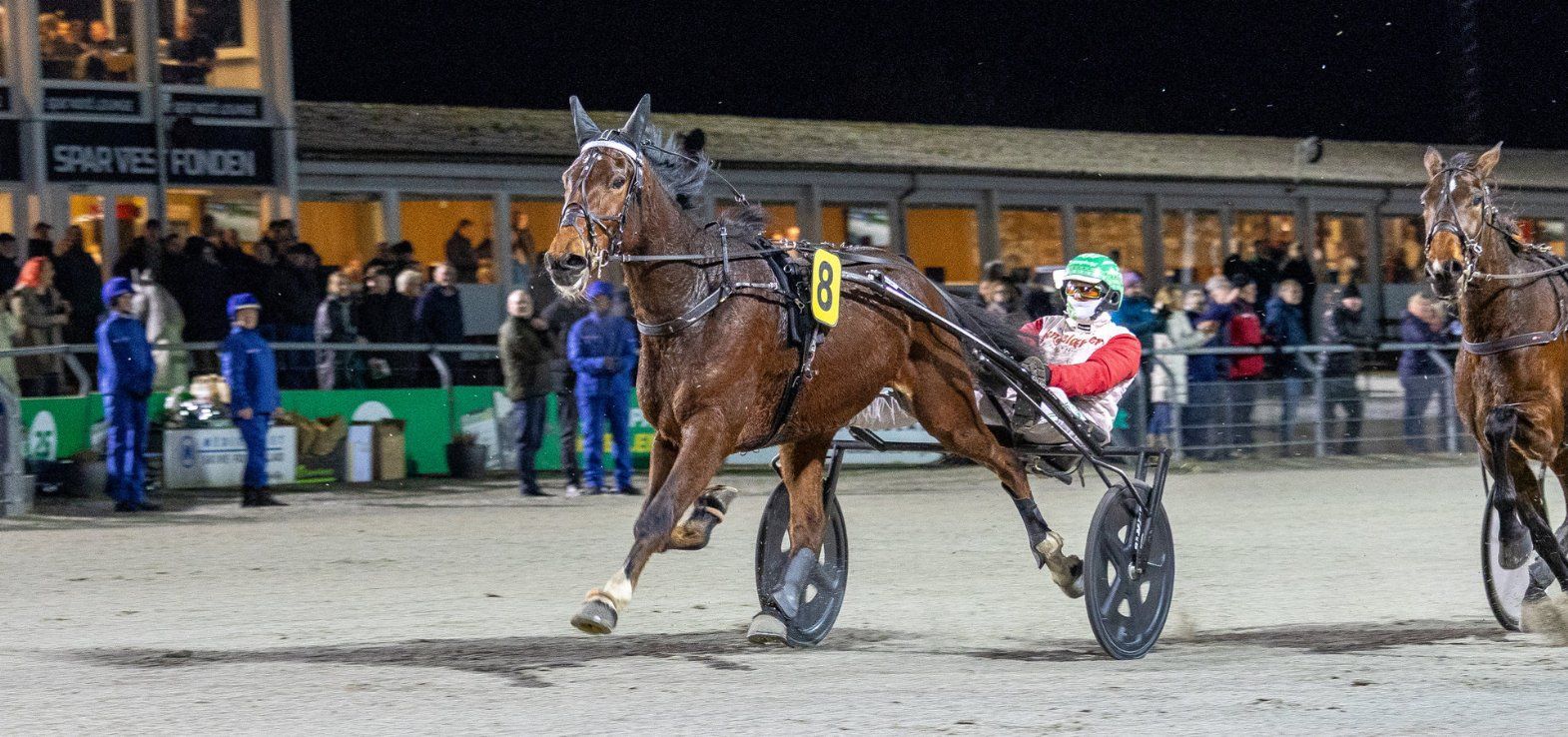 Ludvig Cash ved en tidligere sejr i Skive.