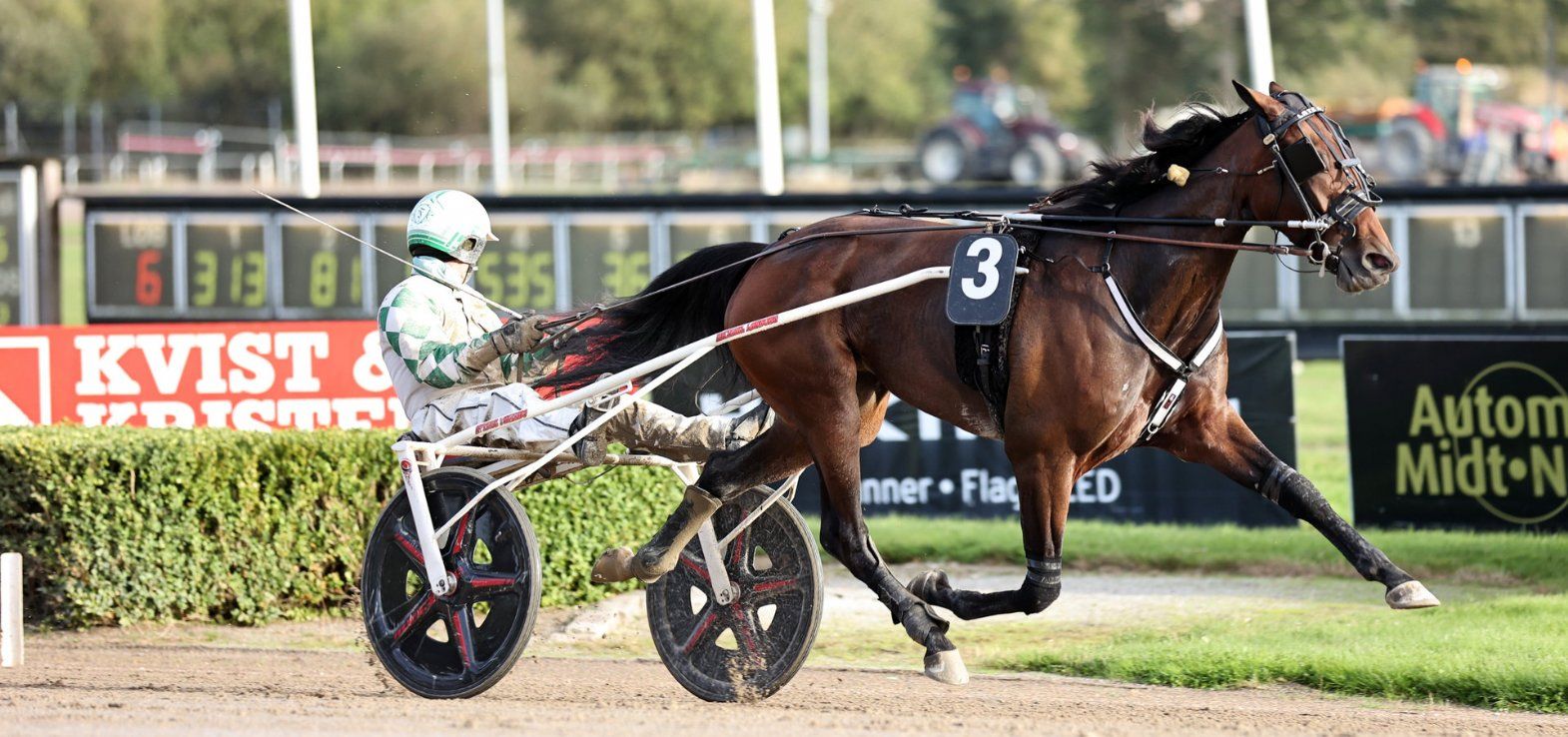 Late Night med Flemming Jensen førte Aalborg Hoppechampionat fra start til mål.