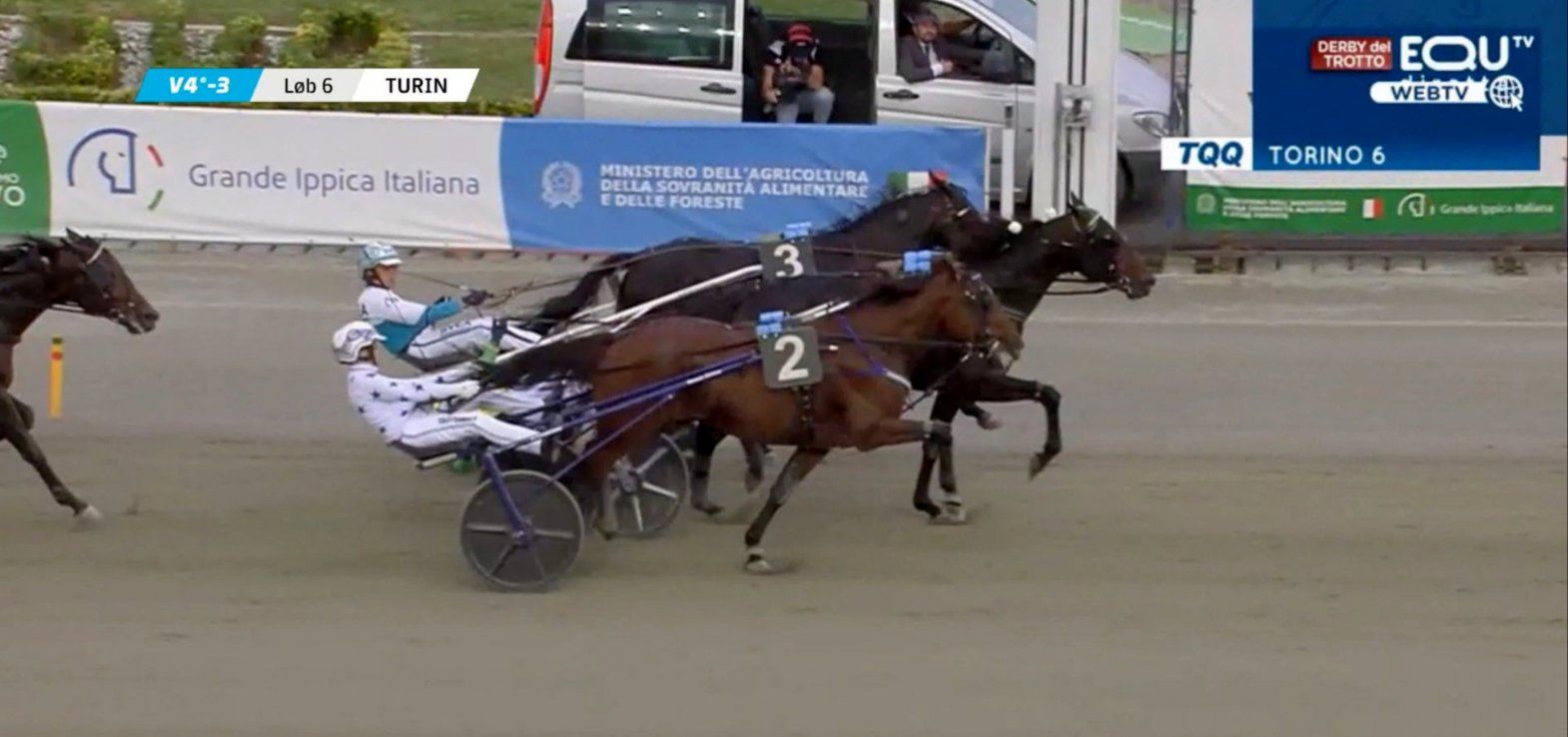 Tre heste gik næsten lige over mål i 2026-udgaven af UET Elite Circuit-finalen