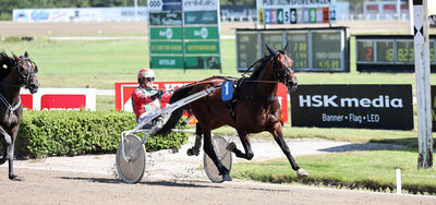 Keep The Money ved en tidligere sejr i Aalborg med Steen Juul.