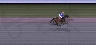 Spike Day var alene på målfotoet fredag aften i Halmstad.