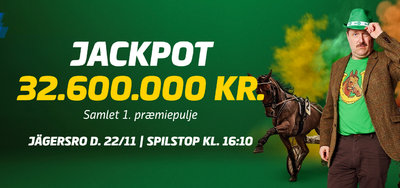 V85 JACKPOT Jägersro lørdag 22. november