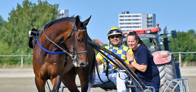 Travtræner John Køhler stod for det enlige danske køb på lørdagens Travera-auktion i Sverige.