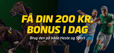 Indbetalingsbonus på op til 200 kr. hos Bet25