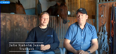 Flot tv-serie på TV2 Bornholm om travsport - "Alt på spil"