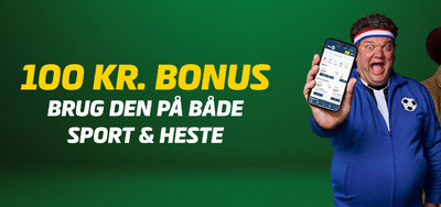 Bet25 - KUN FREDAG - Få 100 kr. i bonus – og følg Bet25 Live hele weekenden
