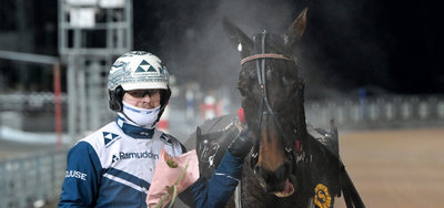 Magnus A. Djuse efter sejren i lørdags med Celiaz.