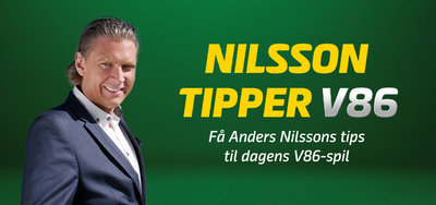 V86 med jackpot Solvalla & Åby onsdag 11. marts - "Nilsson tipper V86"