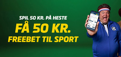 Spil på V85 torsdag – og få 50 kr. freebet til sport