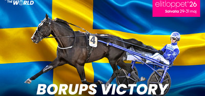 ELITLOPPET - Sidste års toer Borups Victory er inviteret som niende hest