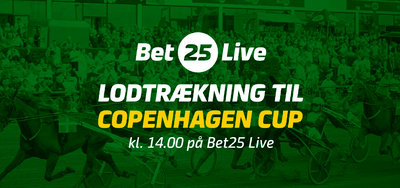 COPENHAGEN CUP - Husk at der trækkes lod om startsporene LIVE i dag kl. 14.00
