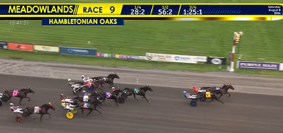 HAMBLETONIAN - Marcus Melander-trænede Nezuko Kamado S vandt Oaks