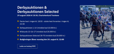 DERBYAUKTION - Fotos og videoer uploadet på langt de fleste heste