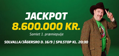 V86 JACKPOT - Onsdag 16. september - Jägersro & Solvalla