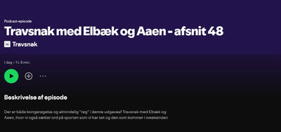 Podcast: Travsnak med Dyhrberg, Aaen og Elbæk - Afsnit 48