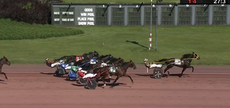 Howlingatthemoon bliver anden på Pocono Downs efter en god afslutning.