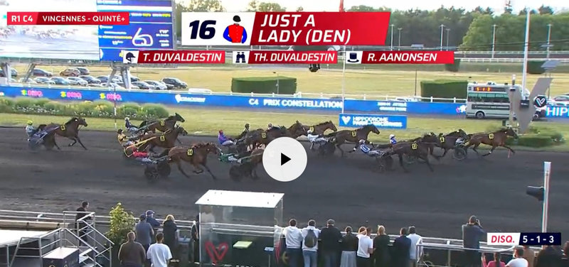 FRANKRIG: Sejr til Just A Lady på Vincennes