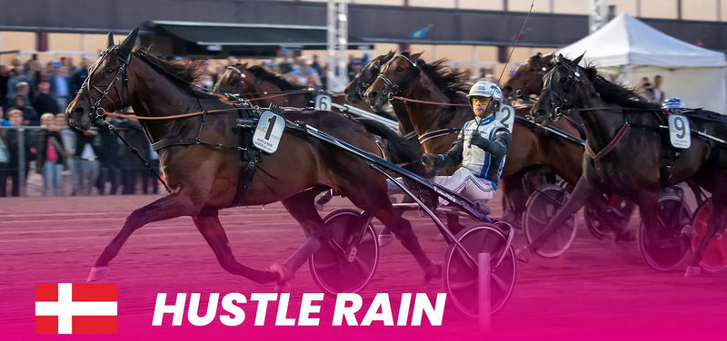 SVERIGE: Hustle Rain løb 1.08,6 - uden at vinde!