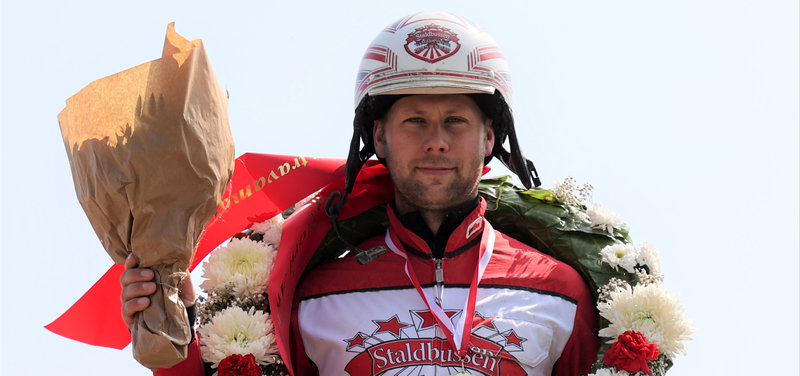 Mads Petersen fra Bornholm blev lørdag danmarksmester for amatørkuske.