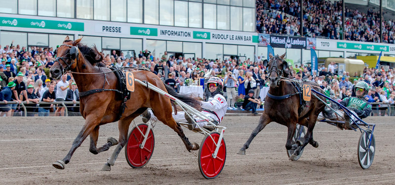Holger Danske vinder Dansk Trav Derby 2023 og har ikke startet siden.