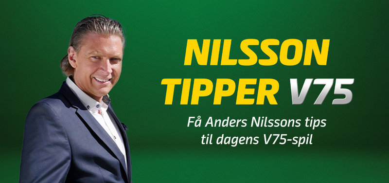 V75 Östersund lørdag 9. august - "Nilsson tipper V75"