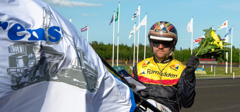 SVERIGE - Så gik den ikke længere for Carl Johan Jepson i den svenske kuskeliga