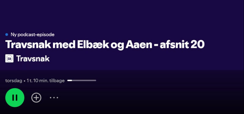 PODCAST - Travsnak med Dyhrberg, Aaen & Elbæk