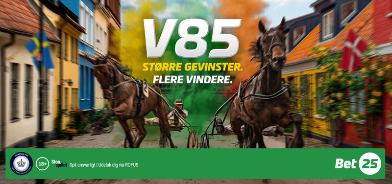 Bet25 lancerer nyt millionspil i Danmark - V85