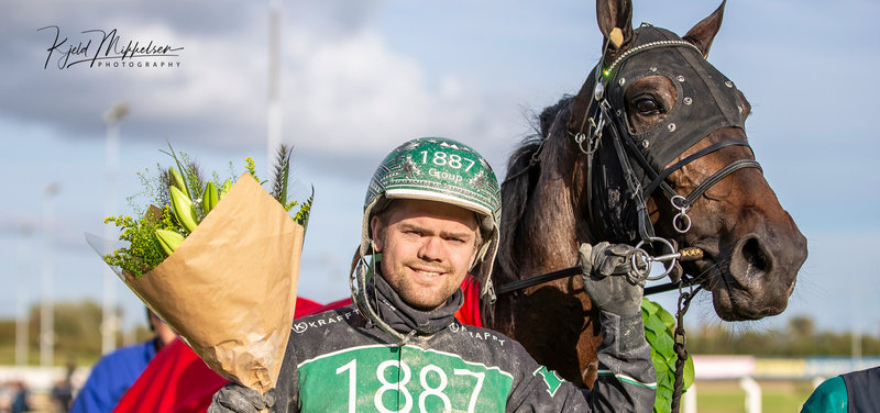 Nicklas Korfitsen er tilbage i sulkyen efter sin karantæne.
